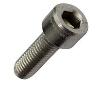 AERZETIX - 10 Boulons - Tête cylindrique - M8x25mm - DIN 912 - Acier Inoxydable A2 - C18988