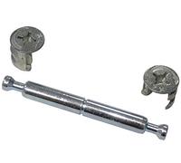 AERZETIX: 10 Ensembles Goujon ferrure raccord d'assemblage rastex Double Panneau Meuble 18mm 68mm C41522
