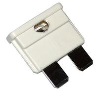 AERZETIX: 10 fusibles - 25A - Blanc - Midi - 19mm - 6V 12V 24V 36V - pour Auto Moto Voiture Camion poids lourds - C10341