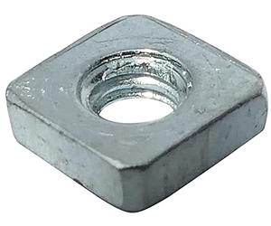 AERZETIX - 100x écrou carré M2.5 5mm H1.6mm acier zingué - C19213