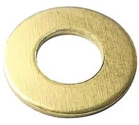 Aerzetix: 100x rondelle Plate M3 Ф7mm H0.5mm DIN125A Laiton C19033