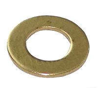 AERZETIX - 100x Rondelle - Plate - M4 Ф8mm - Laiton - C17730