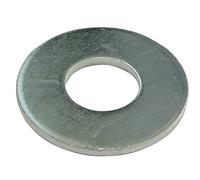 Aerzetix: 100x rondelle plate M8 Ф8.4x20mm H1.4mm acier zingué C17668