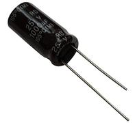 Aerzetix -10x Condensateur électrolytique Chimique - 1000µF ± 20% 25V THT 105°C 2000h Ø10x20mm - Radial - C13324