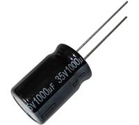 Aerzetix: 10x Condensateur électrolytique Chimique 1000µF ± 20% 35V THT 105°C 2000h Ø12,5x20mm Radial