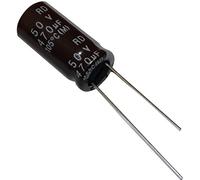 Aerzetix: 10x Condensateur électrolytique chimique 470µF ± 20% 50V THT 105°C 2000h Ø10x20mm radial