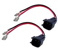 Aerzetix: 2 connecteurs adaptateurs paire de haut-parleurs enceintes pour auto voiture