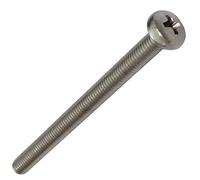 Aerzetix: 20 boulons vis à tête cylindrique M3x40mm DIN7985 acier inoxydable A2 empreinte PH1 cruciforme Phillips C18368