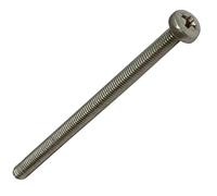 Aerzetix: 20 boulons vis à tête cylindrique M3x50mm DIN7985 Acier Inoxydable A2 Empreinte PH1 cruciforme C18388