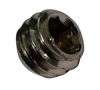 Aerzetix: 20 boulons vis sans tête M4x3 DIN913 Acier zingué Empreinte 2mm C18855