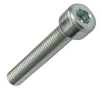 AERZETIX: 5 boulons vis à tête cylindrique M8x50mm DIN912 Acier zingué Empreinte 6mm - C18928