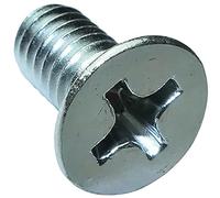 AERZETIX - 50 Boulons - Tête Conique - M4x8mm - DIN965A - Acier zingué - Empreinte PH2 cruciforme - C18308