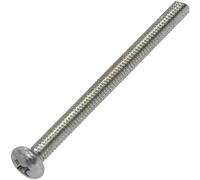 AERZETIX - 50 Boulons - Tête cylindrique - M2.5x30mm - DIN 7985A - Acier zingué - Empreinte cruciforme PH1 - C18226