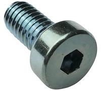 AERZETIX - 50 Boulons - Tête Cylindrique - M4x8mm - Acier zingué - C18316