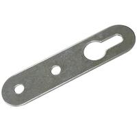 AERZETIX: 50 Pattes de Suspension Plaque Attache Montage Fixation en métal 65/16mm C41556