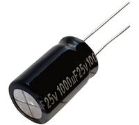 Aerzetix: 5X Condensateur Chimique Low ESR 1000µF ±20% 25V THT 105°C 10000h Ø10x20mm Radial 35mΩ 1900mA C14684