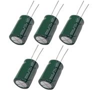 Aerzetix: 5X Condensateur Chimique Low ESR 1000µF ±20% 35V THT 105°C 4000h Ø12.5x20mm Radial 35mΩ 1900mA C14659