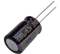 Aerzetix: 5X Condensateur Chimique Low ESR 3300µF ±20% 6.3V THT 105°C 7000h Ø12.5x20mm Radial 0.038Ω 1655mA C14441