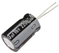 AERZETIX - 5x - Condensateur Électrolytique Chimique - Radial - 2200µF ± 20% 16V THT 85°C 2000h Ø12.5x20mm - C12753