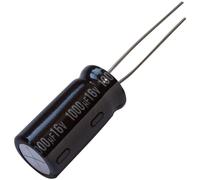 Aerzetix: 5x Condensateurs chimique LOW ESR 1000µF ±20% 16V THT 105°C 5000h Ø10x20mm radial 0.052Ω 1220mA