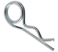 AERZETIX 6 Goupilles bêta double spire Ø5x97 mm/en acier zingué