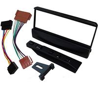 AERZETIX : Adaptateur Façade Cadre Réducteur 1din et Faisceau Son/Alimentation pour remplacer autoradio d'origine par Un Radio Standard