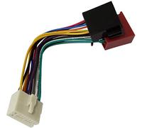 AERZETIX - Adaptateur H6 ISO câble convertisseur fiche Faisceau Auto autoradio - C2018