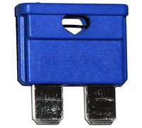 AERZETIX - C10350-10x Fusible plate bleu - Midi - 15A - 6V 12V 24V 32V - 19mm - auto voiture camion utilitaire