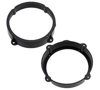 AERZETIX - C11547 - Lot de 2 Adaptateurs/Supports pour Haut-Parleurs de Voiture Ø165 mm en Plastique - Compatible avec Alfa Romeo 147, 159, Breta, Fiat Idea, Hyundai i30, Lancia Ypsilon