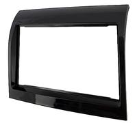 AERZETIX - C11605 - Cadre/façade/Adaptateur 2 DIN pour autoradio de Voiture - Moulage/Cache en Plastique - Compatible avec Citroën Jumper, Fiat Ducato My, Peugeot Boxer