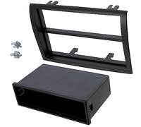 AERZETIX - C40988 - Cadre/façade/Adaptateur 2 ISO pour autoradio de Voiture - Compatible avec Citroën Jumper 2006+, Fiat Ducato 2006+, Peugeot Boxer 2006+