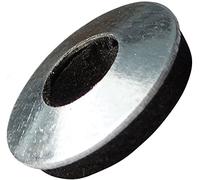 AERZETIX - C44482 - Lot de 20 Rondelles d'étanchéité avec Joint - Néoprène - EPDM - ⌀6.5x16mm - en acier zingué - pour vis auto-perceuses bricolage et travaux de toiture