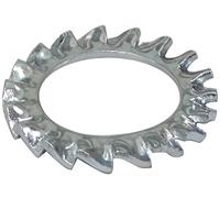 AERZETIX - C44528 - Lot de 10 Rondelles frein éventail M16 pour boulon/vis M16 - dents denture extérieur - en acier zingué - DIN6798 - assemblage écrou serrage étanchéité fixation