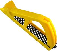 AERZETIX - C45991 - Rabot/Râpe pour Plaque de Plâtre 250x40mm Universel - Outil Manuel Abrasif de Plaquiste pour Lisser la Plaque de Plâtre/Gypse - Limage/Râpage/Rabotage - Poignée en Plastique