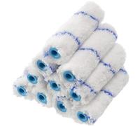 AERZETIX - C46210 - Lot de 10 Rouleaux manchons de peinture - 100mm/Ø36mm/Ø6mm - Décoration murale plafond porte - fibres en polyamide