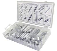 AERZETIX - C47247 - Lot de 200 Ressorts de Compression et d'Extension en Acier - Coffret Assortiment de Ressorts