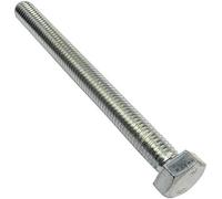 AERZETIX - C47334 - Lot de 20 pièce - Boulons M8x85 - à tête Hexagonale - Ø8x85mm - DIN 933 - Classe 8.8 - en Acier Zingué - Bricolage - Outillage d'assemblage/Quincaillerie