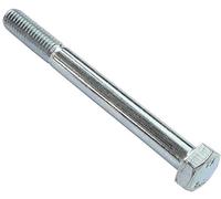 AERZETIX - C47514 - Lot de 50 pièce - Boulons M8x80 à filetage partiel - à tête Hexagonale - Ø8x80mm - DIN 931 - Classe 8.8 - en Acier Zingué - Bricolage - Outillage d'assemblage/Quincaillerie