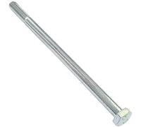 AERZETIX - C47538 - Lot de 10 pièce - Boulons M10x180 à filetage partiel - à tête Hexagonale - Ø10x180mm - DIN 931 - Classe 8.8 - en Acier Zingué - Bricolage - Outillage d'assemblage/Quincaillerie