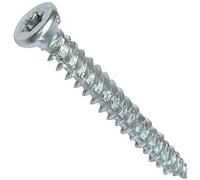 AERZETIX - C48381 - Lot de 100 Vis d'ancrage direct pour béton Ø7.5x62mm tête fraisée conique - à empreint étoile T30 - fixation directe sans cheville