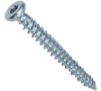AERZETIX - C48382 - Lot de 100 Vis d'ancrage direct pour béton Ø7.5x72mm tête fraisée conique - à empreint étoile T30 - fixation directe sans cheville