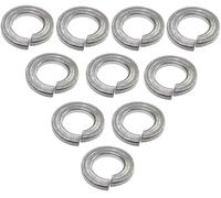 AERZETIX - C48797 - Lot de 10 Rondelles Grower frein ressort - M4 - en acier inoxidable A2 - DIN127 - Bricolage