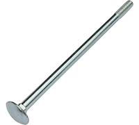 AERZETIX - C48995 - Lot de 50 boulons de carrosserie/charrue à tête ronde à collet carré- M6x120mm - en acier zingué - DIN 603