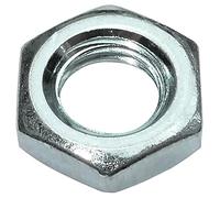 AERZETIX - C49451 - Lot de 250 Écrous bas M6 hexagonaux/6 pans - contre écrous à filetage métrique - en acier zingué