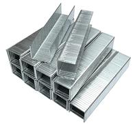 AERZETIX - C49653 - Lot de 5000 agrafes murales 11.3x10.0mm pour agrafeuse-cloueuse manuelle - accessoire d'agrafage - en acier trempé