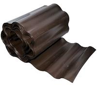 AERZETIX - C49973 - Barrière Anti-Racines et rhizomes 200mm x 9m pour pelouse - Protection/Rouleau Anti-Racine - barrière de contrôle des Racines - en Plastique - Couleur Marron