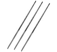 AERZETIX - C49982 - Lot de 3 - Lime ronde pour affûter la chaîne de tronçonneuse 3/8" - ∅4mm - Longueur 250mm - Outil d'аffûtage gouge/aiguiseur