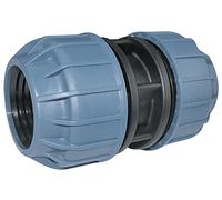 AERZETIX - C51161 - Manchon/raccord de réparation à Compression Ø50mm 10 Bars pour Tuyau d'eau - connecteur/réparateur de Tuyau d'arrosage/d'irrigation - en polypropylène