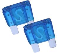 AERZETIX - C53716 - Lot de 2 fusibles enfichables maxi 29 mm plats - 60A - couleur : bleu - auto voiture/véhicule