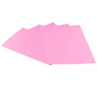 AERZETIX - C54297 - Lot de 5 feuilles de feutre/feutrine rigide 190Х290x1 mm - accessoires pour loisirs créatifs et décoration - couleur rose vif